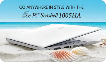Asus Seashell Netbooks